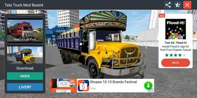 Mod Tata Truck Bussid Download स्क्रीनशॉट 3