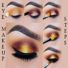 Eye Makeup Steps icône