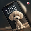 Fond d'écran animé chien icône