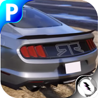 Car Traffic Ford Mustang Racer Simulator icône