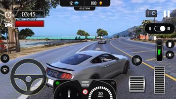 Car Traffic Ford Mustang Racer Simulator capture d'écran 1