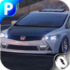 Car Traffic Honda Civic Racer Simulator icône