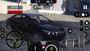 Car Traffic Toyota Corolla Racer Simulator capture d'écran 2