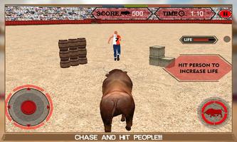 Angry Bull Attack Simulator screenshot 2