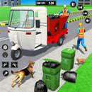 City Trash Rickshaw Driving APK