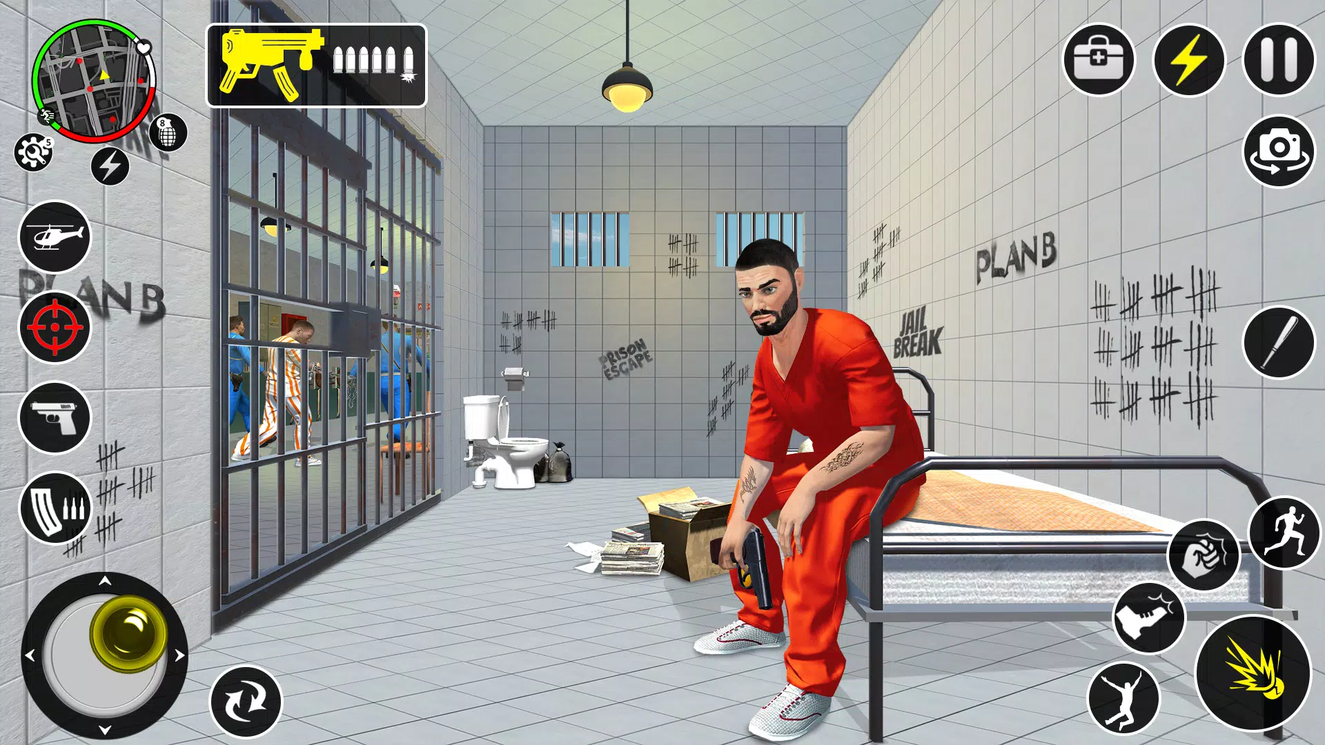 Can you escape:Prison Break 2 APK + Mod for Android.