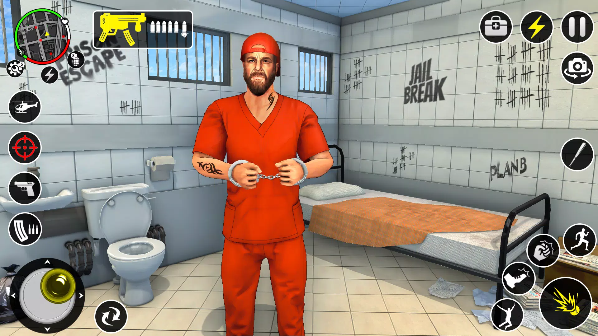 Android के लिए Grand Jail Prison Escape - Criminal Escape Games MOD + डेटा  डाउनलोड करें - apkmods.world