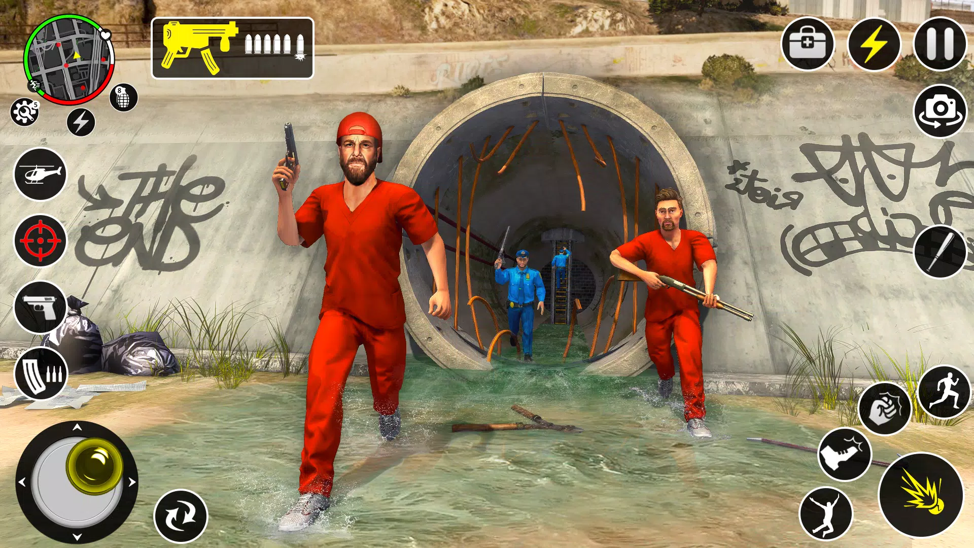 Prison Escape Survival Simulator Missão da prisão Criminal