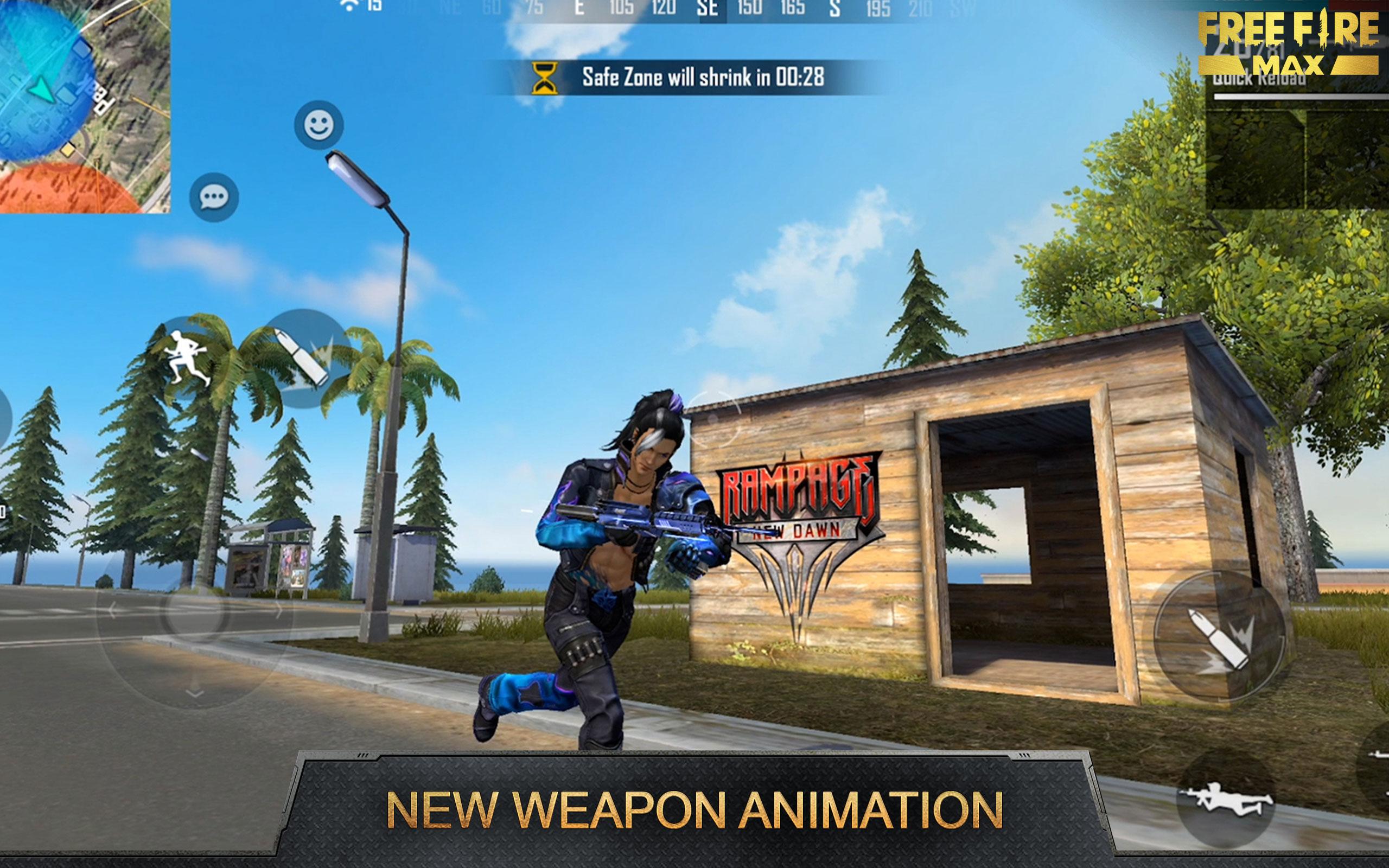 Ff Max 5.0 Apk Free Fire Max First Gameplay Free Fire Max Apk