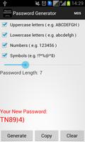 Password Generator โปสเตอร์