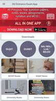 DU entrance exam app: DUJAT,DUMET,MA/MSc/LLM/BELED captura de pantalla 1