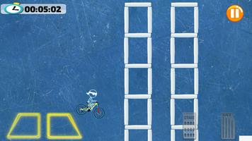 Stickman bike discount - cycling of gravity Affiche