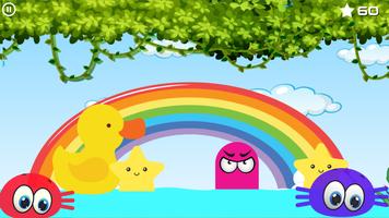 Duck vs Monster Cartoon Puzzle ảnh chụp màn hình 1
