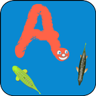 Dyslexia learn letters-icoon