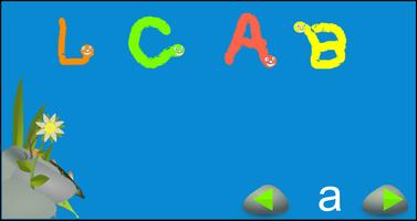 Dyslexia learn letters Cartaz