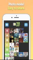 Tier List - Ranking Maker imagem de tela 3