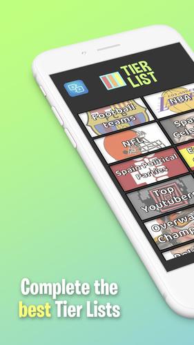 Tier List Ranking Maker For Android Apk Download