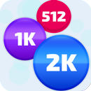 Merge Dots 2048 - shoot balls, solve puzzles aplikacja