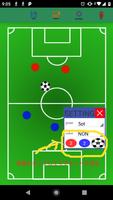 Strategy board soccer पोस्टर