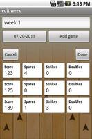 Bowling Stats and Logger تصوير الشاشة 2