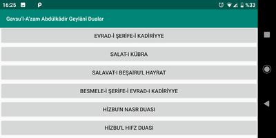 3 Schermata ABDÜLKADİR GEYLANİ HAZRETLERİ 