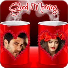 Coffee Cup Dual Photo Frames XAPK download