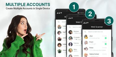 WebScanner : Dual Chat Account ảnh chụp màn hình 1
