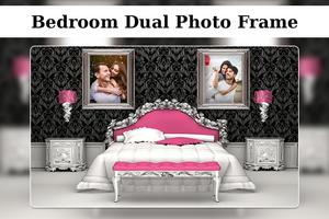 Slaapkamer dubbele fotolijst-poster