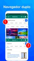 Navegador Duplo Rápido Secure Multi Screen Browser Cartaz