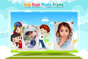 Kids Dual Photo Frames plakat