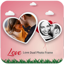 Dual-Liebes-Bilderrahmen APK