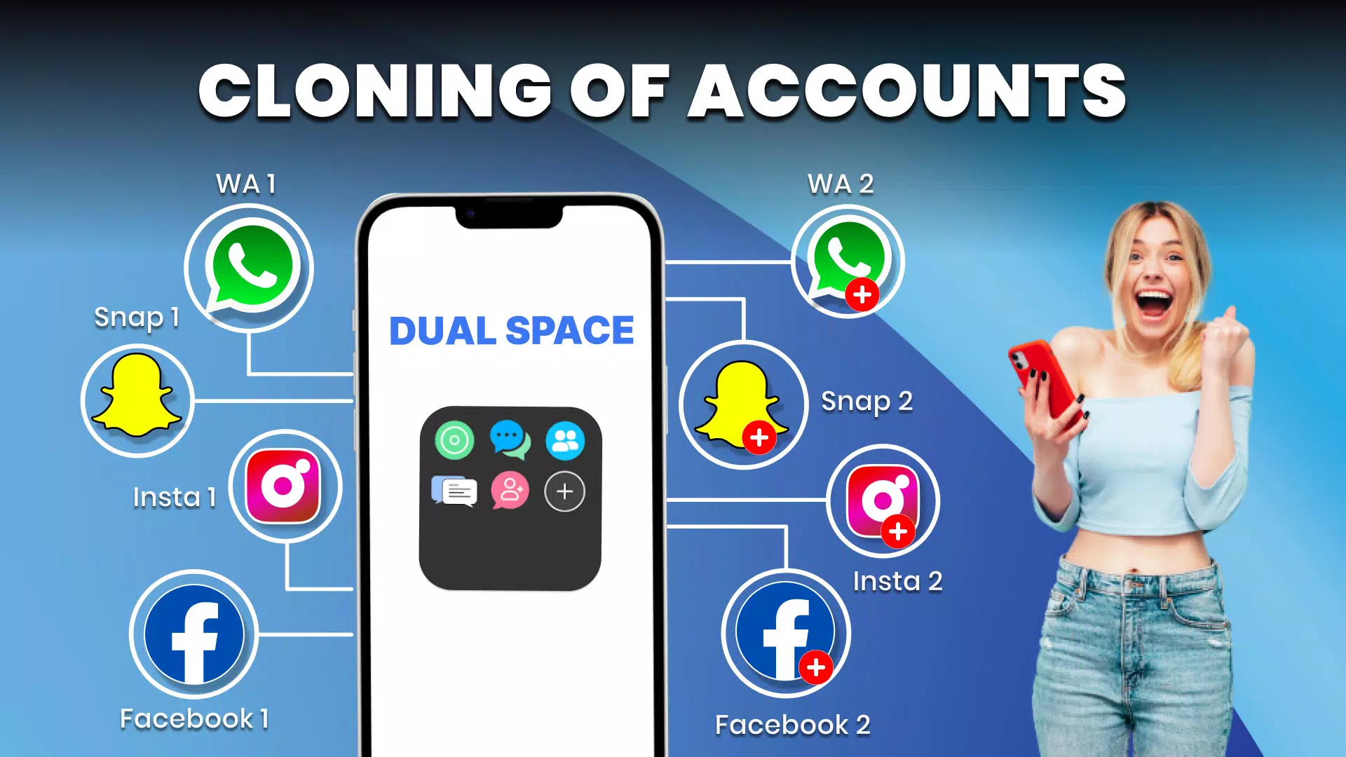 Dual Space Pro - Multiple Accounts App Cloner APK for Android - Download