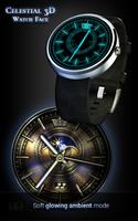 Celestial 3D Watch Face اسکرین شاٹ 1