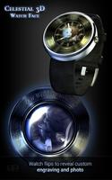 Celestial 3D Watch Face اسکرین شاٹ 2