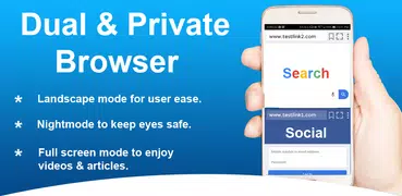 Dual Browser: Private Browser