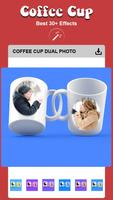 Coffee Cup Dual Photo Frame स्क्रीनशॉट 1