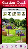 Garden Dual Photo Frame poster