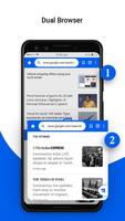 Poster Private Dual Browser with Split Screen