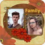 Family Dual Photo Frames icône