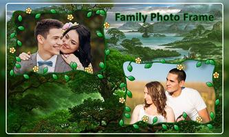 Family Dual Photo Frames Affiche