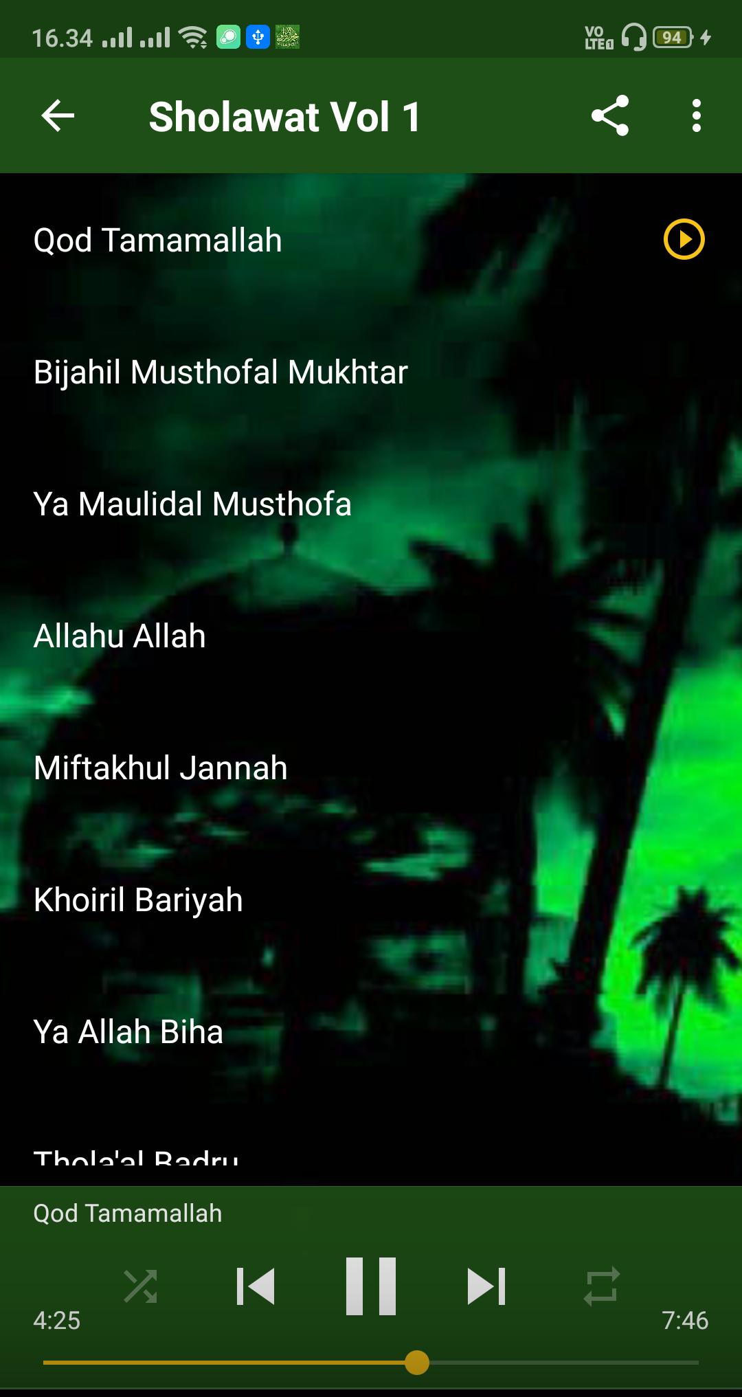 Sholawat Nabi Terlengkap Lirik Mp3 Offline For Android Apk Download