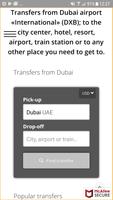 Dubai Airport Taxi Affiche