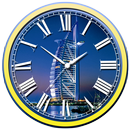Fonds d'écran Dubai Clock - Fonds d'horloge APK