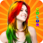 آیکون‌ Auto Hair Color Changer : hair