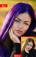 Auto Hair Color Changer : hair Affiche