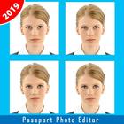 Passport Photo Editor - Photo  icône