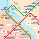 Dubai Metro Map 2023