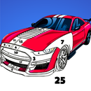 按数字着色的汽车 APK