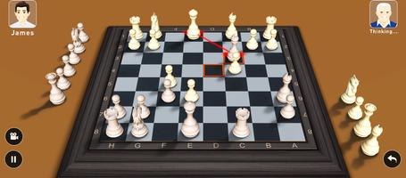 شطرنج ثلاثي الأبعاد تصوير الشاشة 3