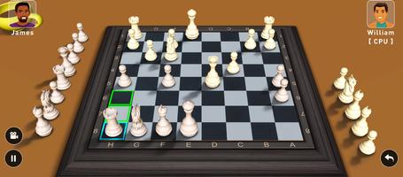 شطرنج ثلاثي الأبعاد تصوير الشاشة 2